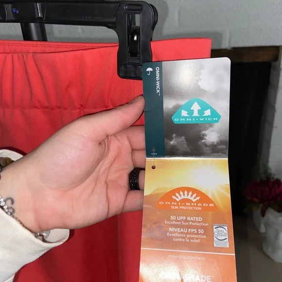 Columbia Vibrant Coral Skort - Picture 7 of 8